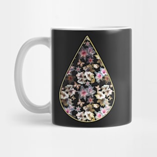 Amaryllis and Butterflies Mug